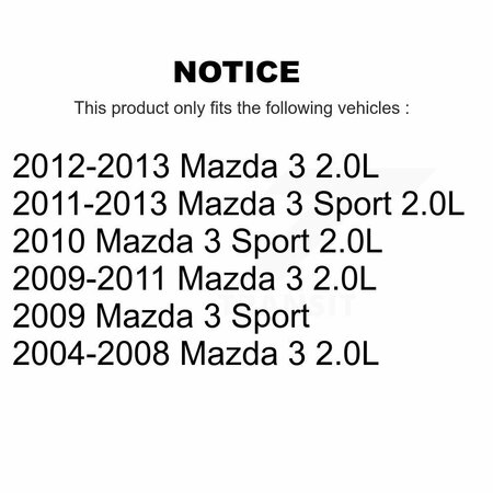 Cmx Rear Left Disc Brake Caliper For Mazda 3 Sport SLC-19B2954